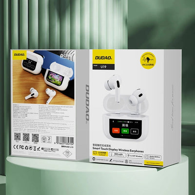 Dudao U19 In-Ear TWS trådlösa hörlurar med LED-display