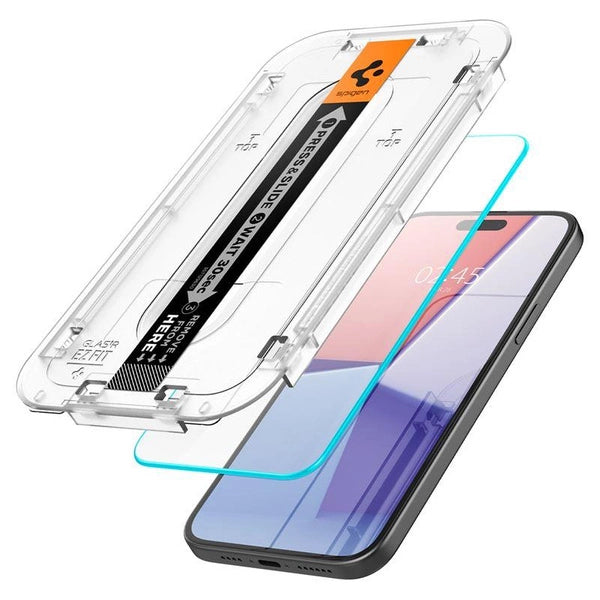 Spigen GLAS.TR "EZ FIT" IPHONE 15 PLUS / 16 PLUS CLEAR Spigen