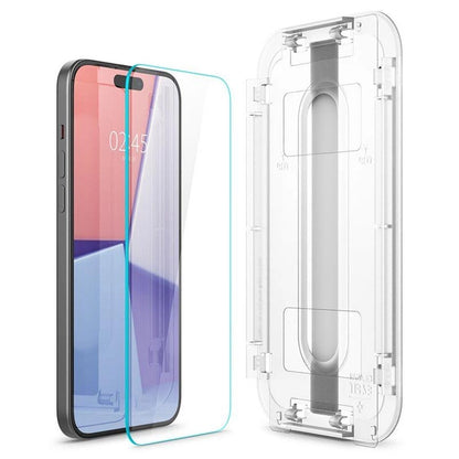 Spigen GLAS.TR "EZ FIT" IPHONE 15 PLUS / 16 PLUS CLEAR Spigen