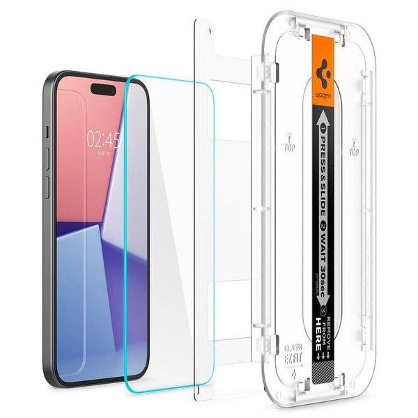 Spigen GLAS.TR "EZ FIT" IPHONE 15 PLUS / 16 PLUS CLEAR Spigen