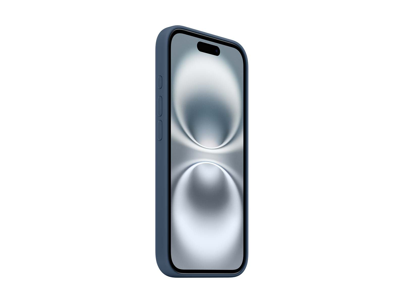 Silikonskal till iPhone 16, Denim - (MYY23ZM/A)