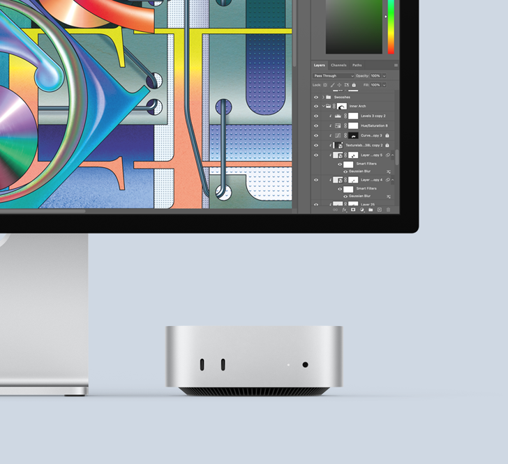 Mac mini 2024 M4 10 processorer, 10 grafikkort, 16 GB, 512 GB - (MU9E3DH/A)