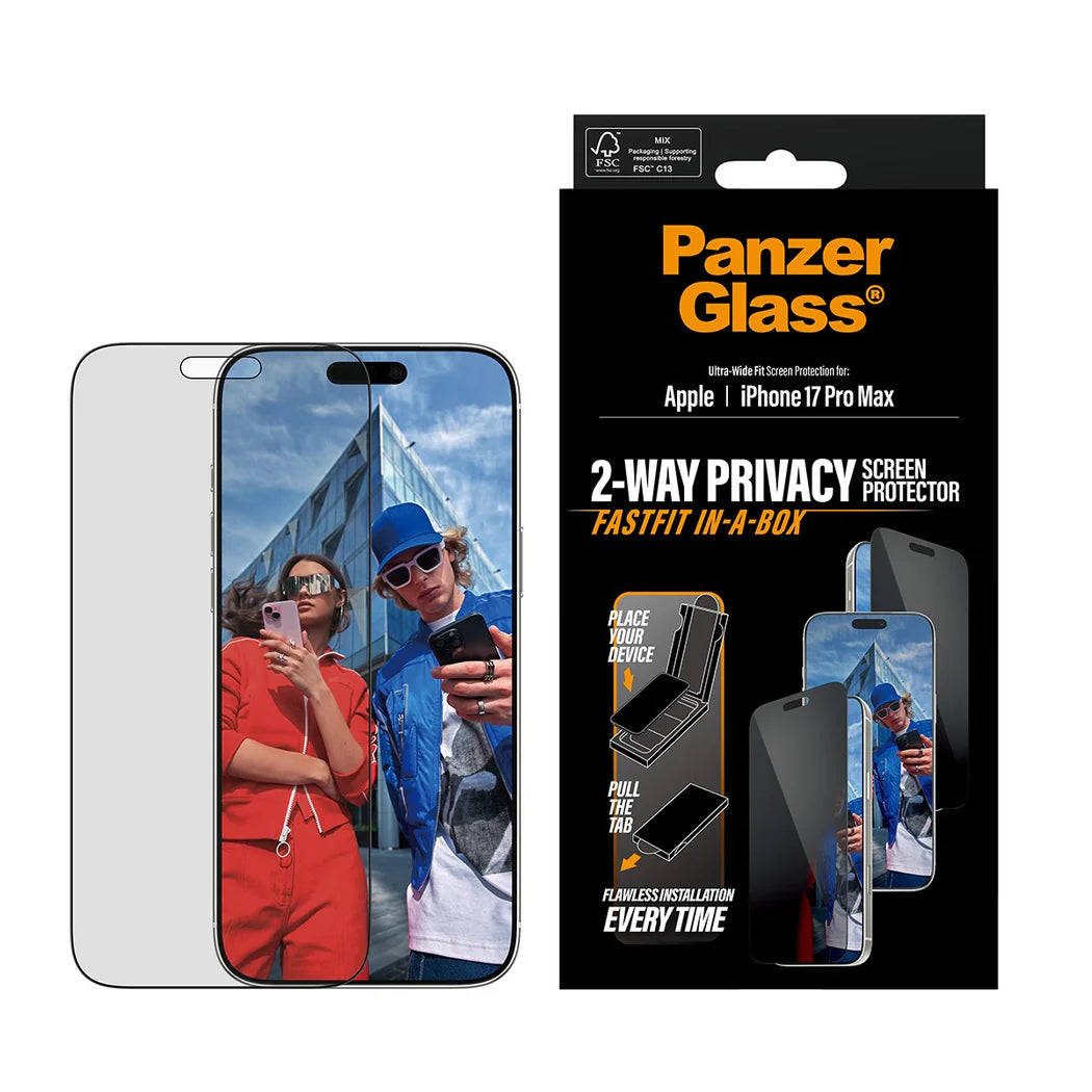 PanzerGlass Skærmbeskyttelse til iPhone 17 Pro Max