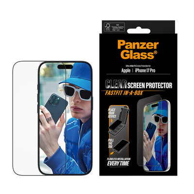PanzerGlass Klar Beskyttelsescover til iPhone 17 Pro