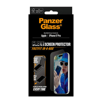 PanzerGlass Klar Beskyttelsescover til iPhone 17 Pro