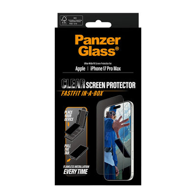 PanzerGlass Klar Beskyttelsescover til iPhone 17 Pro Max