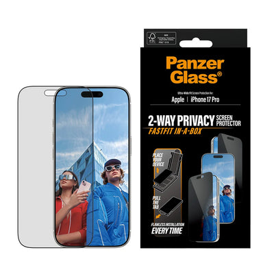 PanzerGlass Privacy Skærmbeskyttelse til iPhone 17 Pro