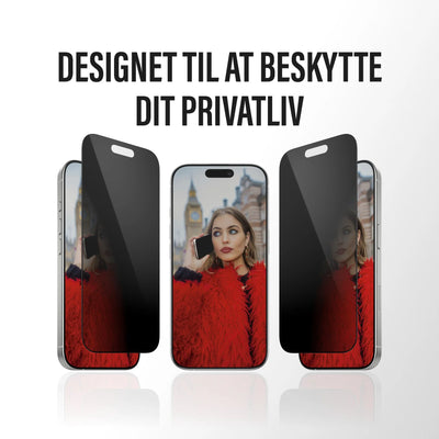 PanzerGlass 2-Way Privacy Skærmbeskyttelse til iPhone 17 / 16 Pro