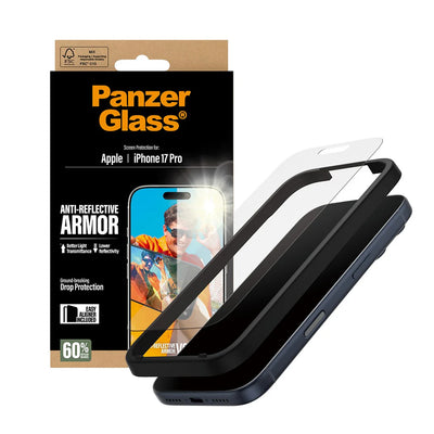 PanzerGlass Anti-Reflective Armor til iPhone 17 Pro